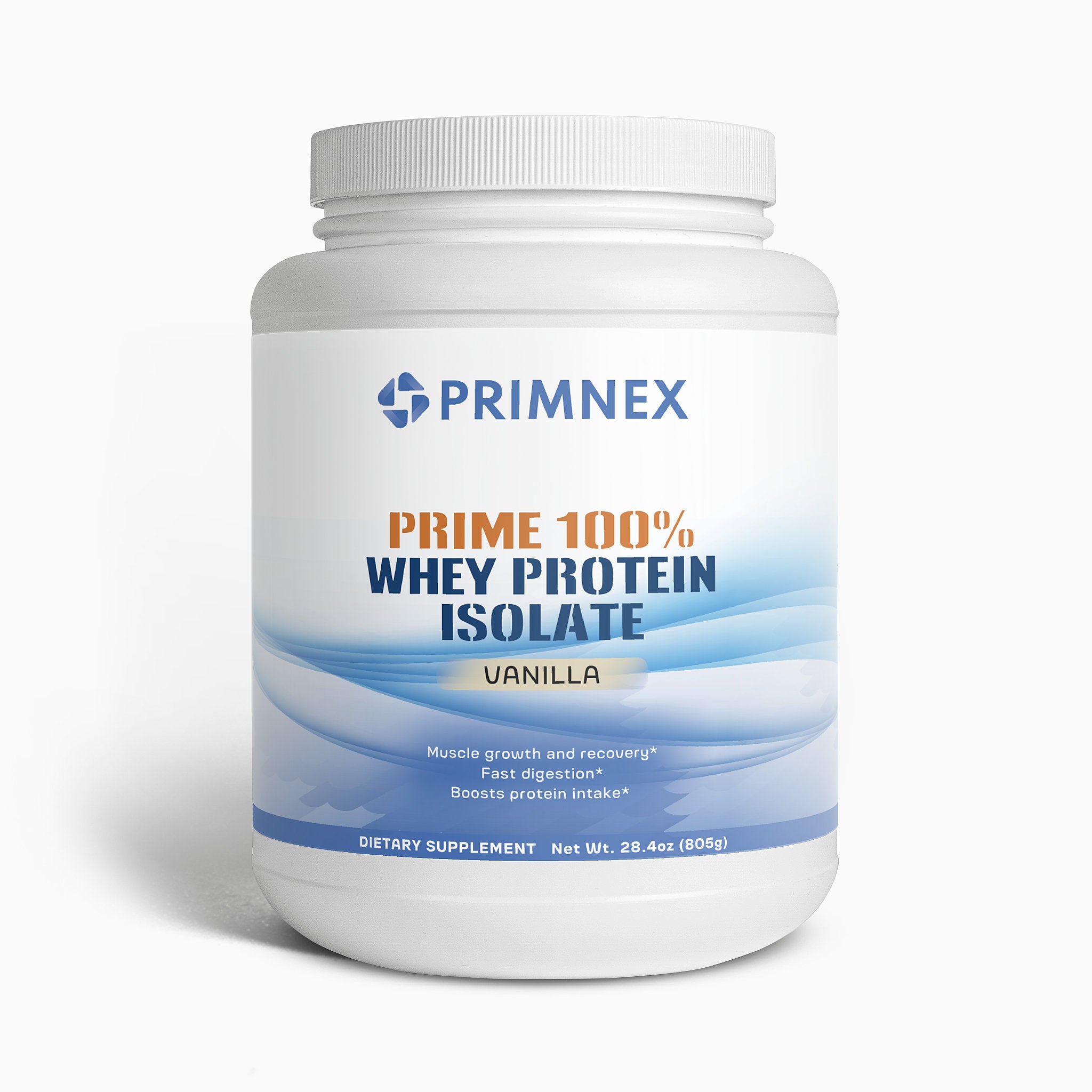 Prime 100% Whey Protein Isolate (Vanilla)
