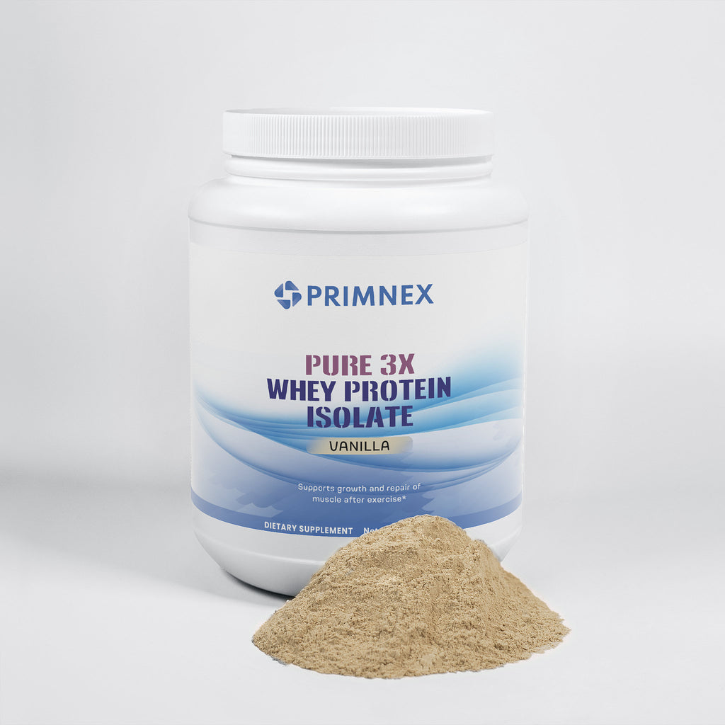 Pure 3X Whey Protein Isolate (Vanilla)