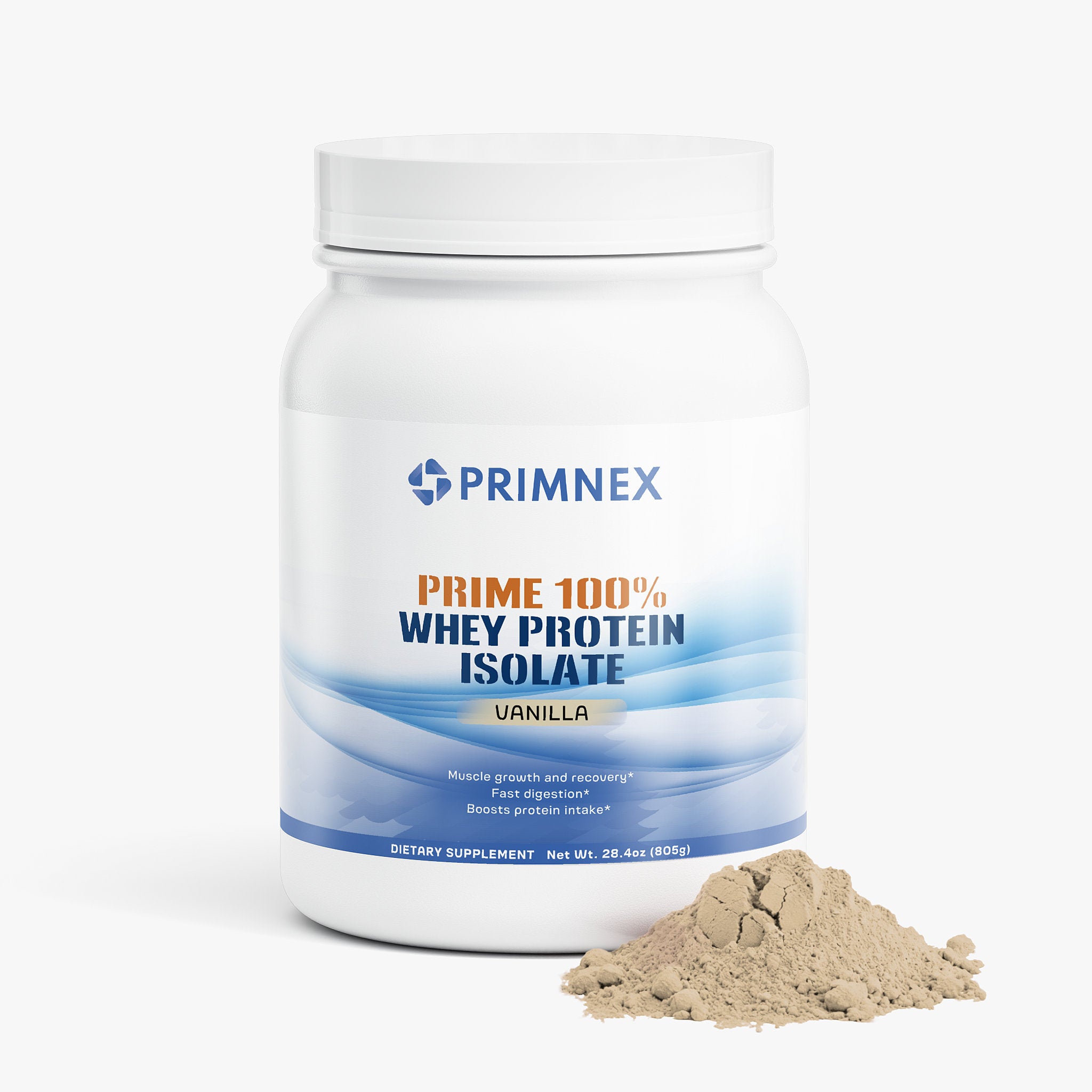 Prime 100% Whey Protein Isolate (Vanilla)