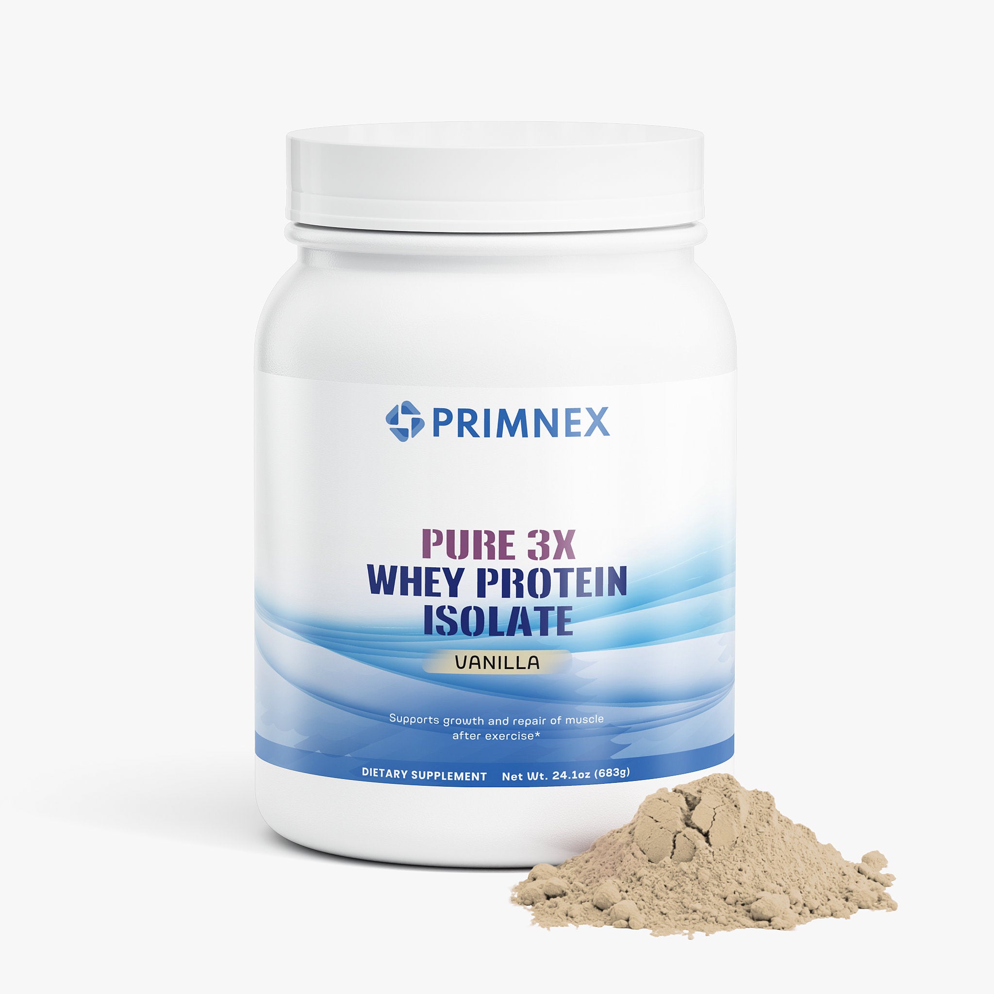 Pure 3X Whey Protein Isolate (Vanilla)