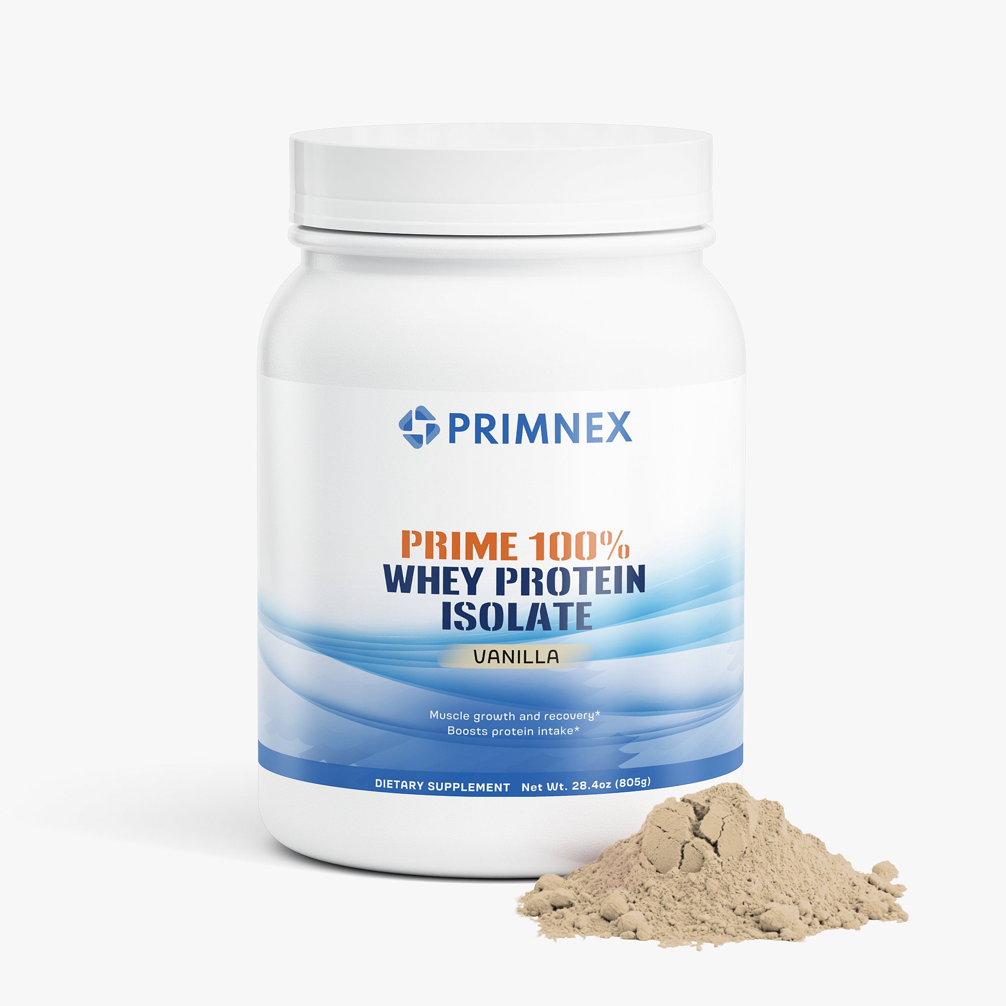 Prime 100% Whey Protein Isolate (Vanilla)