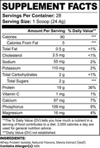 Pure 3X Whey Protein Isolate (Vanilla)
