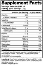 Prime 100% Whey Protein Isolate (Vanilla)