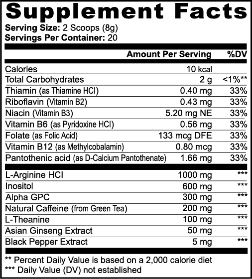 Focus Blend (Sour Gummi Worm)