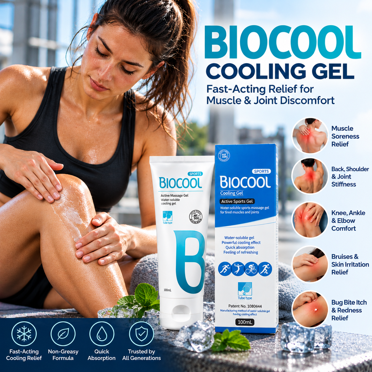 Biocool Sports Gel (Tube)